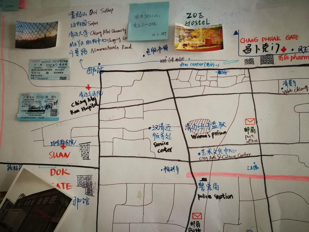Zoe Hostel Chiang Mai Ngoại thất bức ảnh